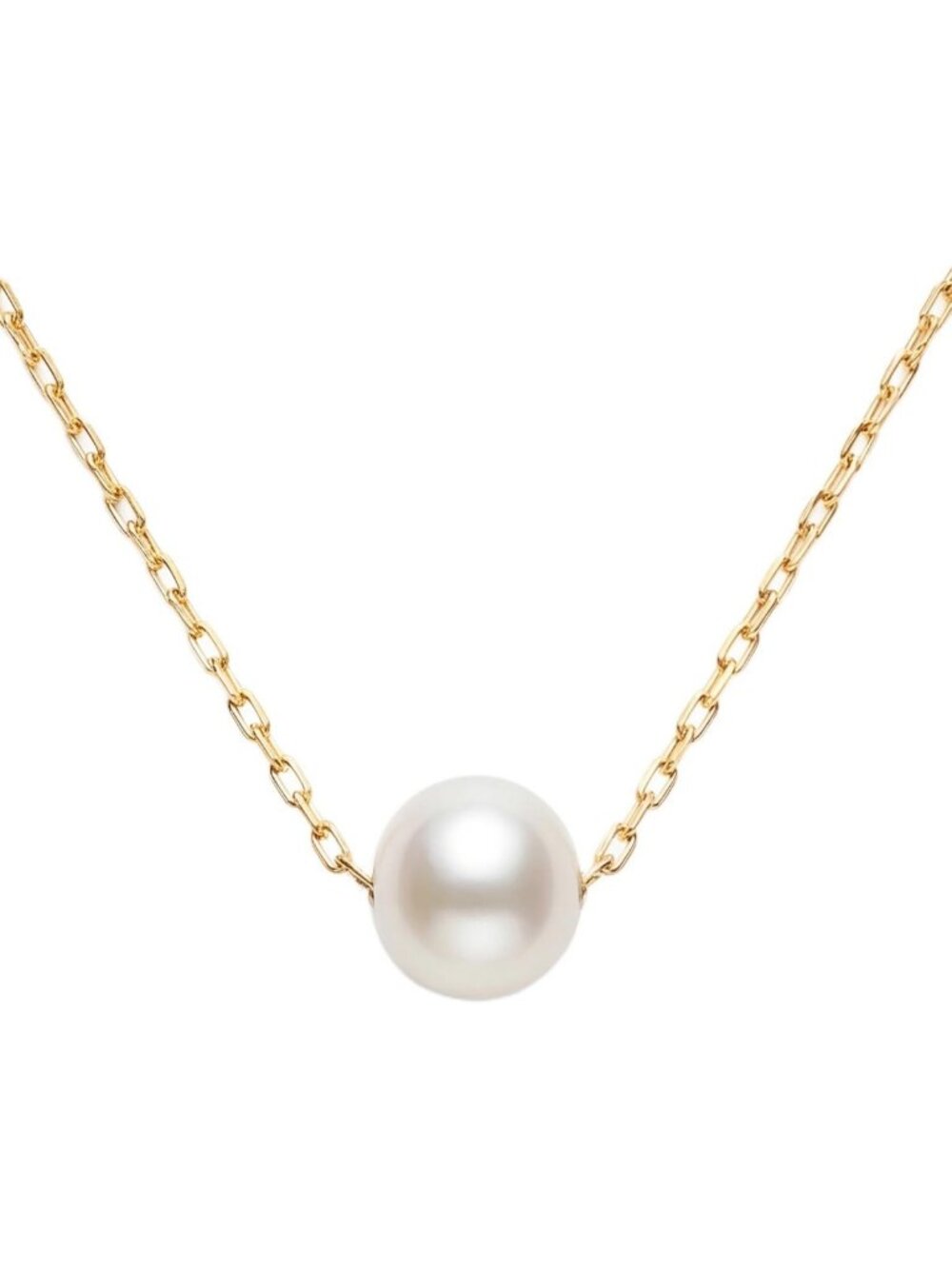 Dainty Freshwater Pearl Necklace, 18K Gold Plated Pendant Jewelry Gift for Women